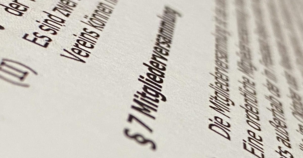 Einladung zur Fortführung der vertagten Online-Mitgliederversammlung vom 18.03.2021 am 12.04.2021 // 19:30 Uhr