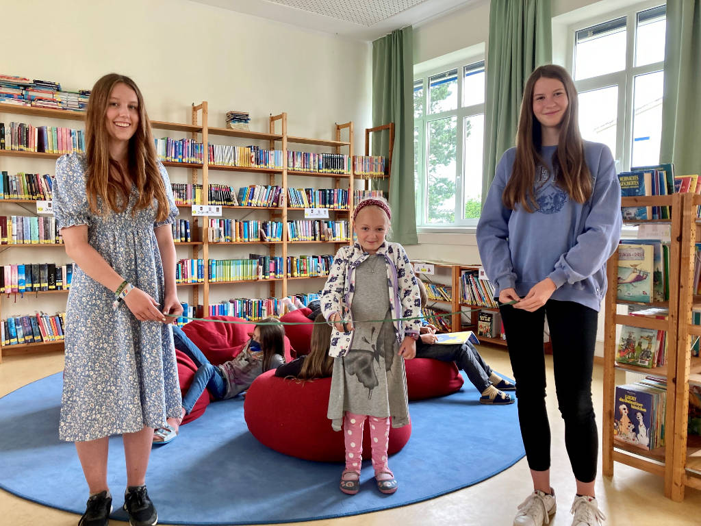 Eröffnung der Schulbücherei
